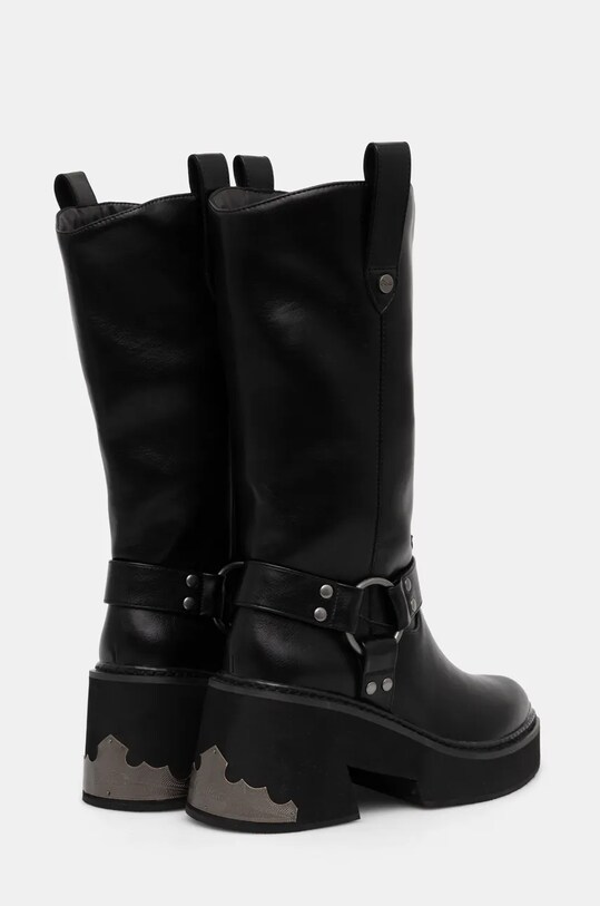 Încălțăminte Buffalo cizme Bull Biker Hi 1220057.BLK negru