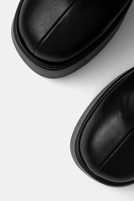 Buffalo kozaki Heart Boot Hi czarny 1220061.BLK