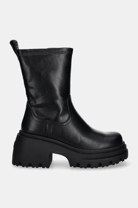 Buffalo stivaletti alla caviglia Bravr Sock Boot 1220064.BLK nero AW24