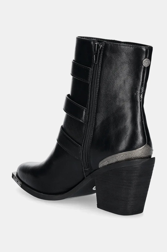 Încălțăminte Buffalo botine West Biker Lo 1221041.BLK negru
