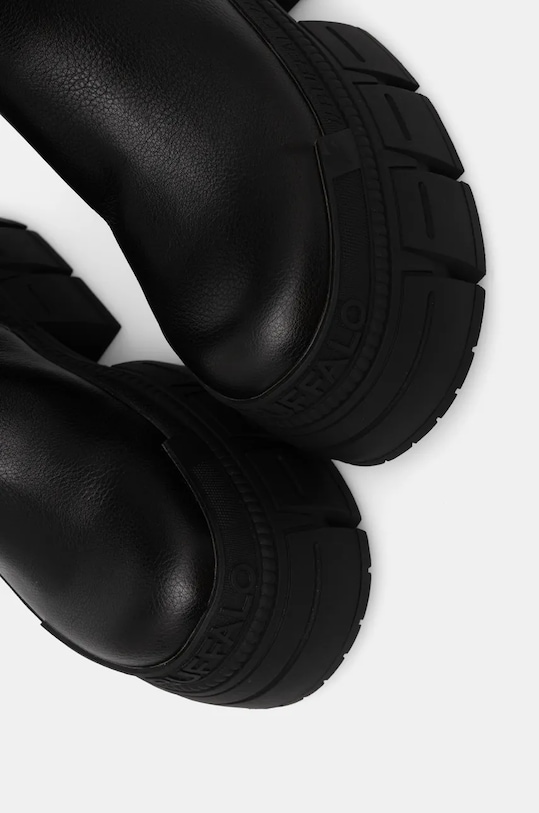 Buffalo kozaki Gospher Stretch Boot czarny 1622354.BLK