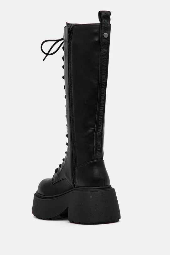 Obuća Čizme Buffalo Vicious Lace Up Hi 1622482.BLK crna