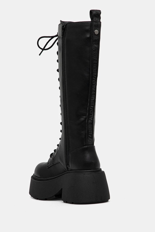 Încălțăminte Buffalo cizme Vicious Lace Up Hi 1622482.BLK negru