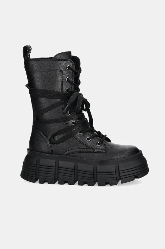 Черевики Buffalo Ava Lace Up Hi2 1622508.BLK чорний AW24