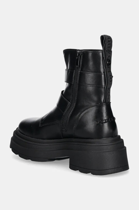 Obuwie Buffalo botki Mars Biker 1622541.BLK czarny