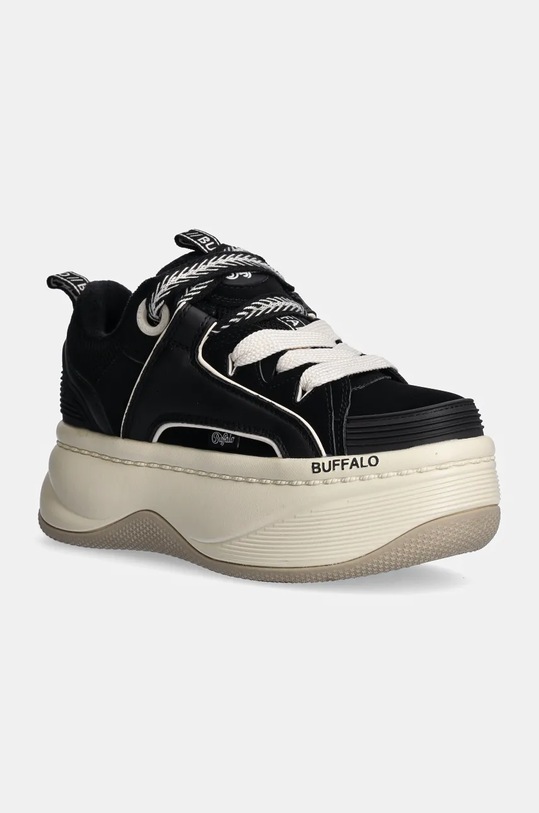 Buffalo sneakersy Orcus syntetyczny czarny 1636225.BLK