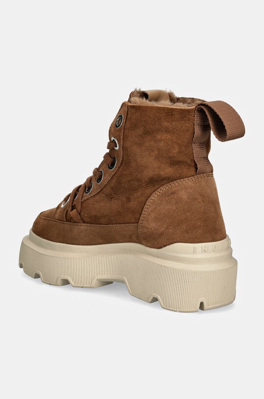 Boty Semišové boty Inuikii Matilda Shearling 35203.028.Brown hnědá