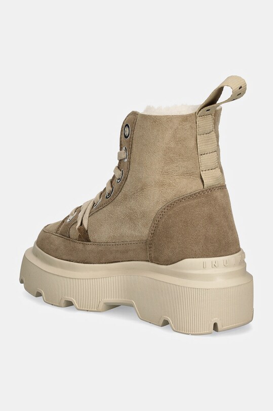 Obuwie Inuikii buty zamszowe Matilda Shearling 35203.028.LightBeige beżowy