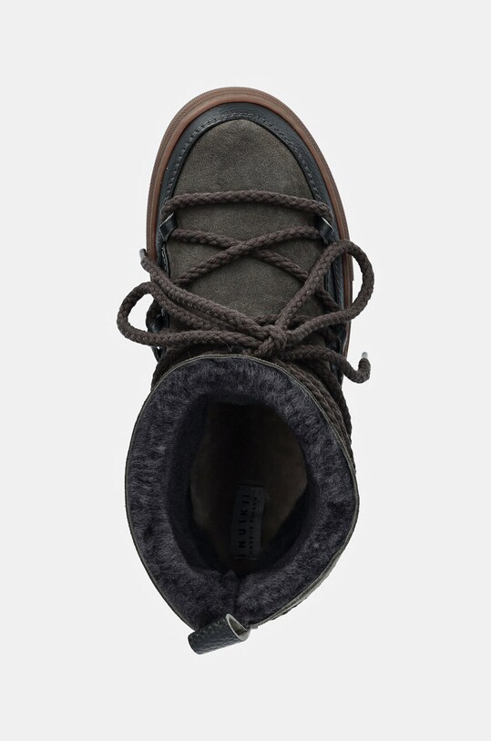 Inuikii bocanci de piele Classic verde 55102.001.DarkGrey