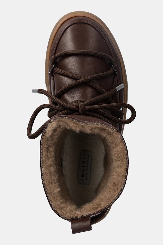 Inuikii bocanci de piele Full Leather maro 55102.087.DarkBrown