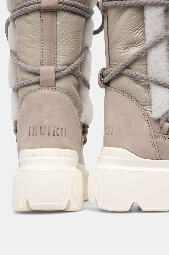 Кожаные сапоги Inuikii Endurance Cozy бежевый 75102.144.White