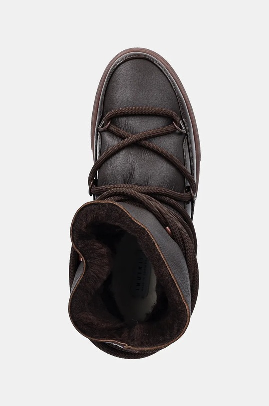 Kožené sněhule Inuikii Gloss hnědá 75202.007.Brown