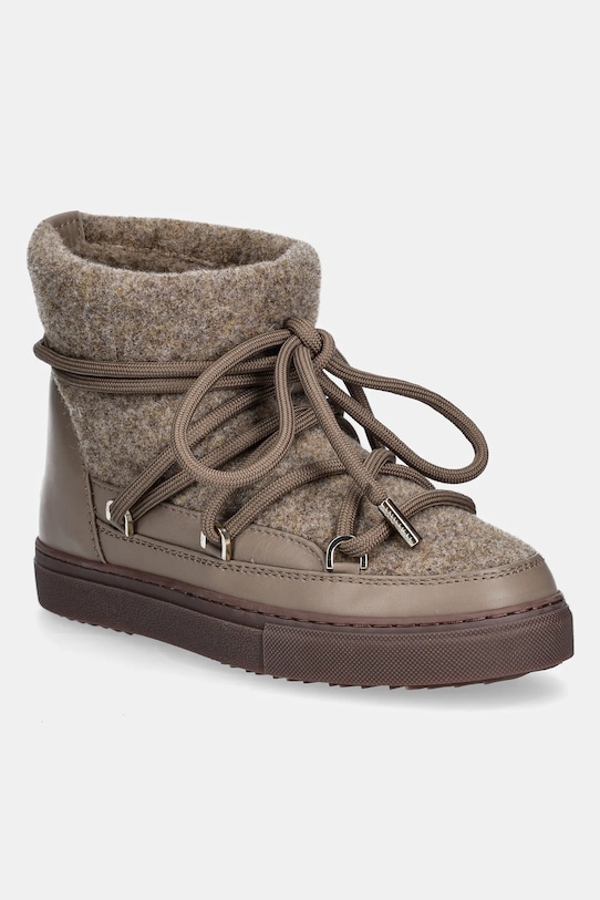 Inuikii śniegowce Felt tekstylny brązowy 75202.054.Brown