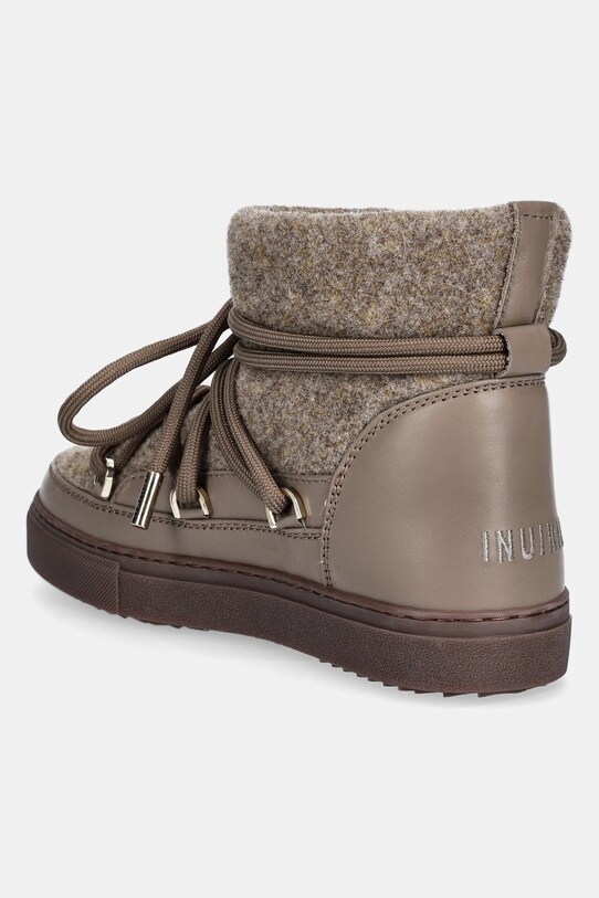 Obuv Snehule Inuikii Felt 75202.054.Brown hnedá