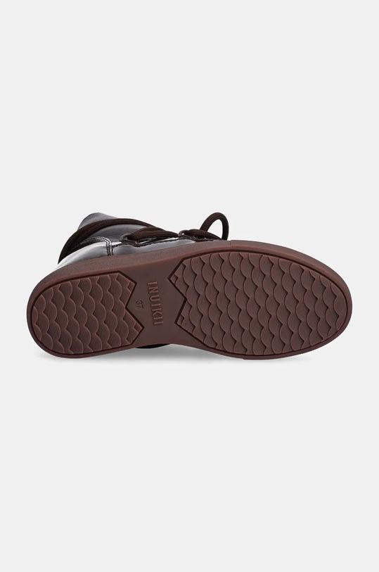 Kožené sněhule Inuikii Gloss Wedge 75203.007.Brown hnědá