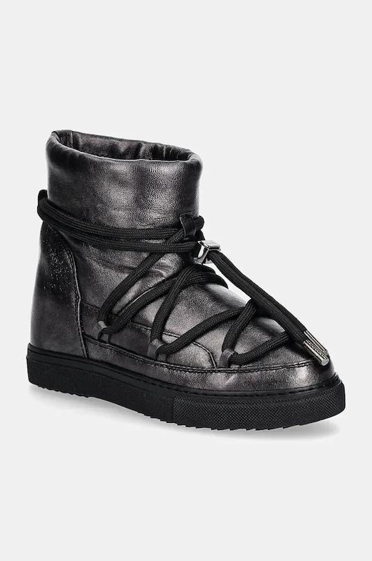 Kožené sněhule Inuikii Full Leather Metallic zateplené černá 75203.095.Black