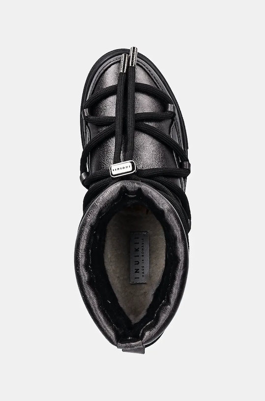 Kožené sněhule Inuikii Full Leather Metallic černá 75203.095.Black