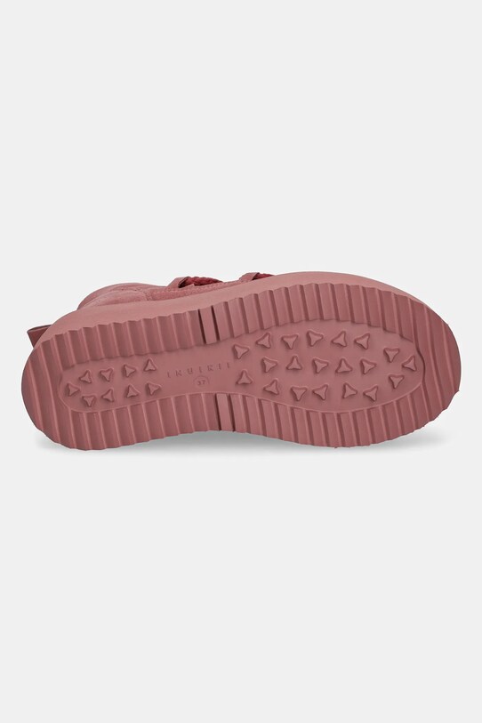 Замшевые сапоги Inuikii Classic Low Platform 75204.004.DustyRose розовый
