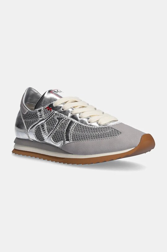 MAX&Co. sneakersy imitacja skóry licowej szary 2426766017200