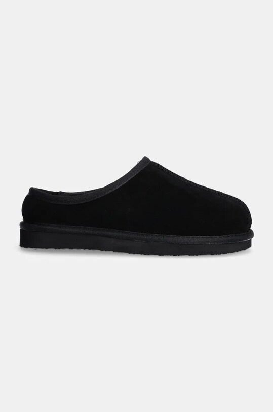 Semišové papuče Bianco BIASNOW 11251341 černá AW24
