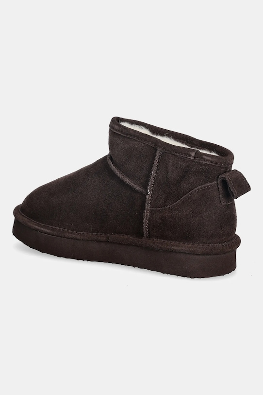 Παπούτσια Μπότες χιονιού σουέτ Bianco BIASNOW 11331509 καφέ