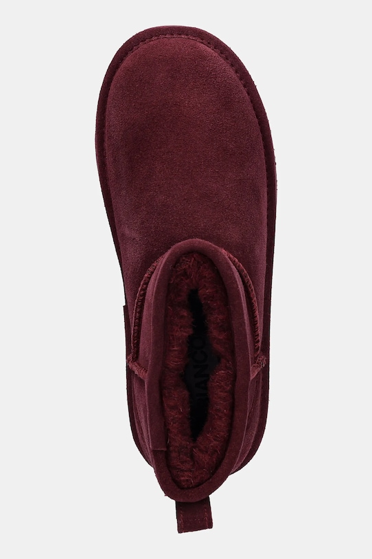 Bianco śniegowce zamszowe BIASNOW bordowy 11331509