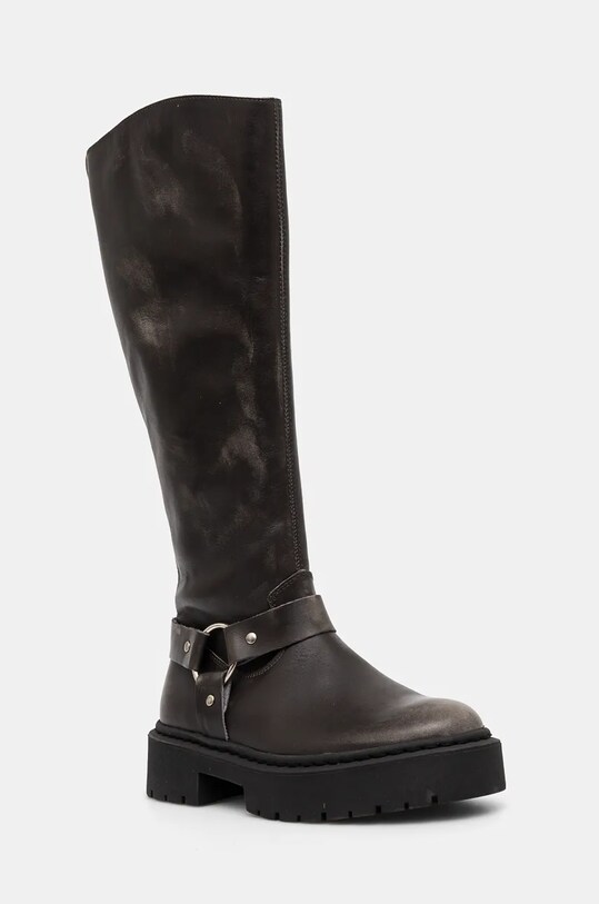 Steve Madden cizme Glimmer neizolat maro SM11003331.DGL