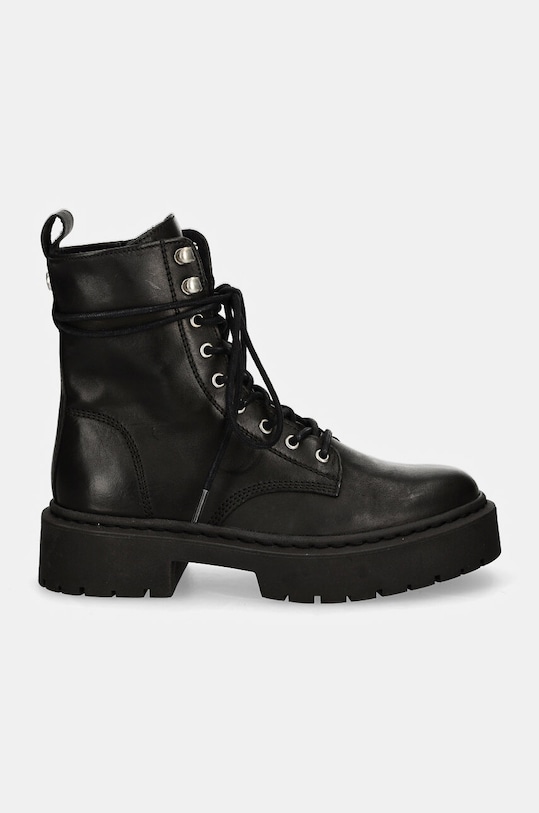 Steve Madden workery skórzane Gusto SM11003330.017 czarny AW24