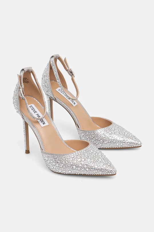 Steve Madden pantofi cu toc Ravaged-S argintiu SM11002565.751