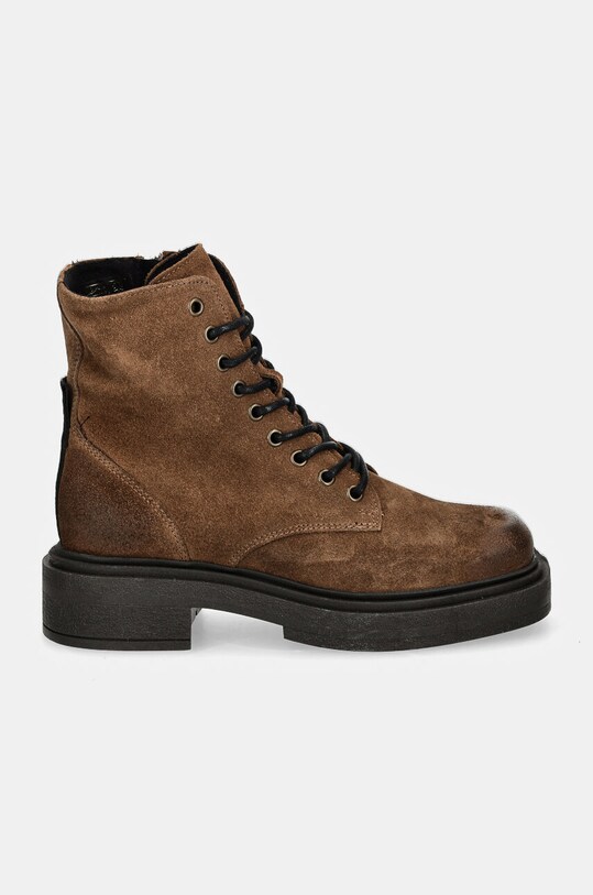Steve Madden cizme din piele intoarsa Chiney SM11003204.275 bej AW24