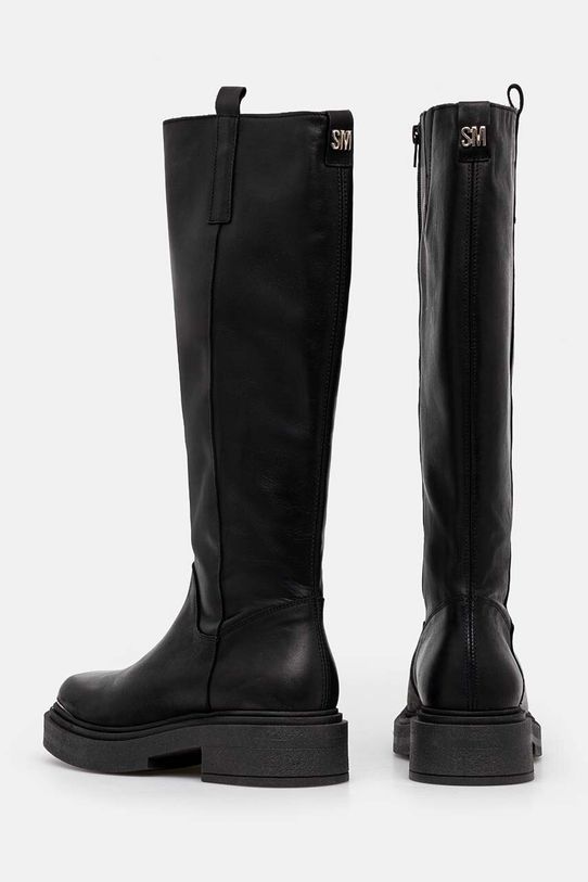 Obuv Kožené čižmy Steve Madden Constance SM11003238.017 čierna