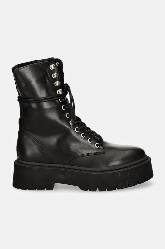 Кожаные полусапоги Steve Madden Skywen SM11003283.017 чёрный AW24