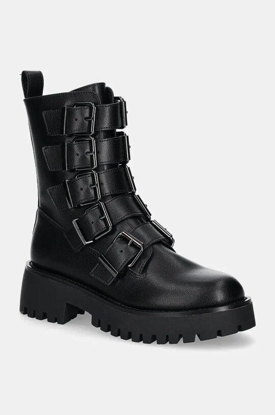 Steve Madden workery skórzane Director nieocieplane czarny SM11003347.05O