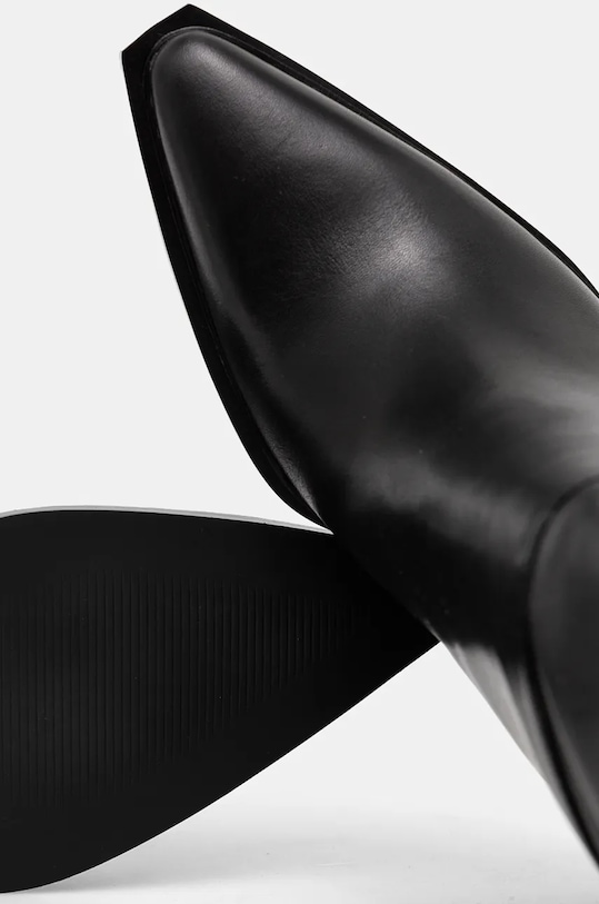 Δερμάτινες μπότες Steve Madden Bronty SM11003353.017 μαύρο