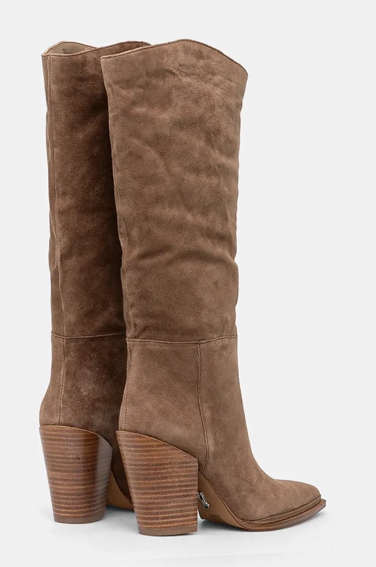 Μπότες σούετ Steve Madden Bronty καφέ SM11003353.275
