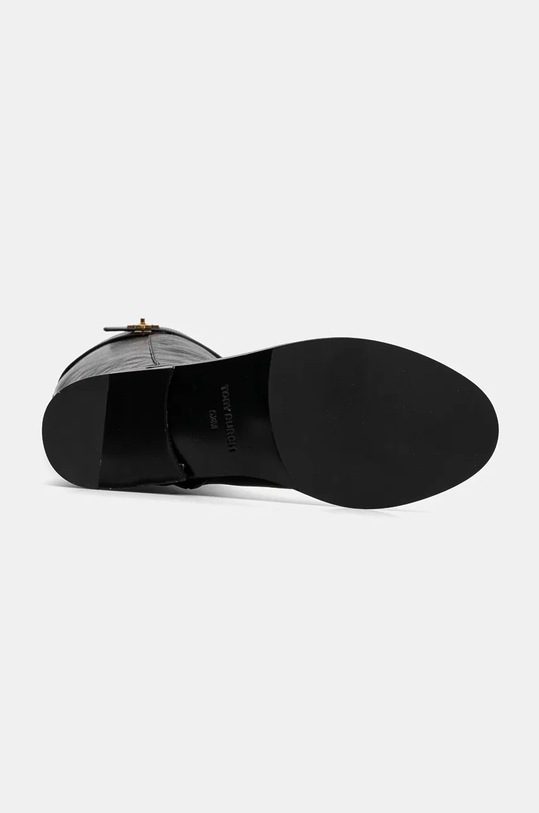 Kozačky Tory Burch T Lock Riding Boot černá 158799.006