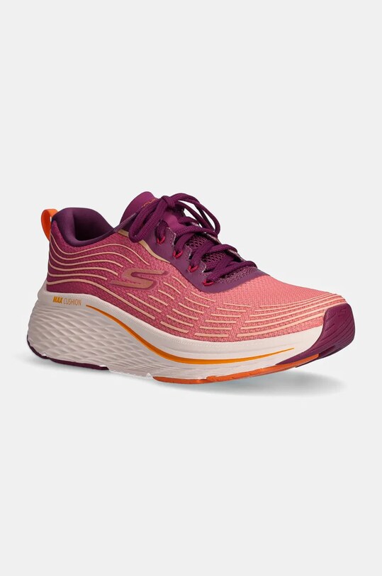 Skechers pantofi de alergat Max Cushioning Elite 2.0 textil roz 129625