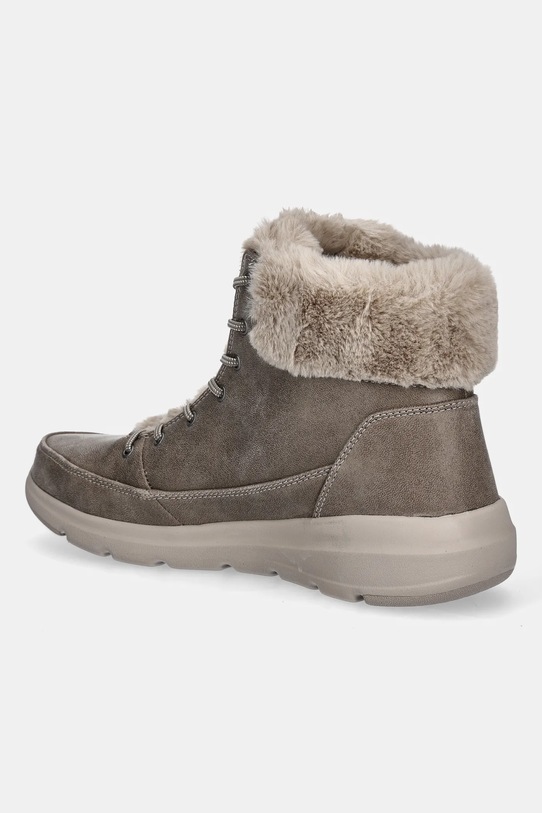 Boty Nízké kozačky Skechers GLACIAL ULTRA WOND 144202 hnědá