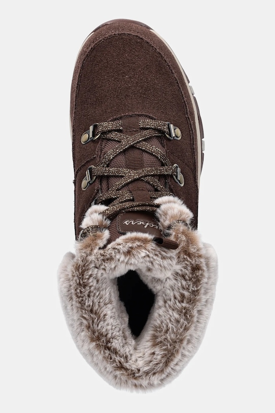 Sněhule Skechers TREGO SNOW WORRIES hnědá 167882