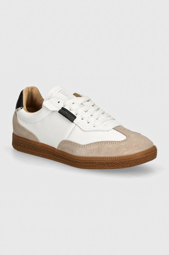Tenisice Steve Madden Emporia imitacija zrnate kože bijela SM11003419.148