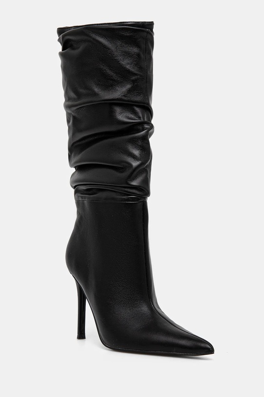 Čizme Steve Madden Schmooze bez kopčanja crna SM11003453.001