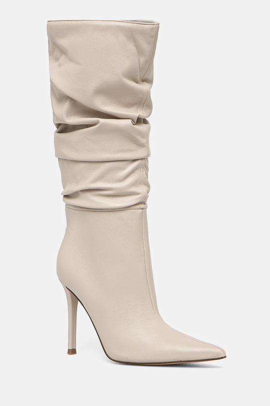 Vysoké čižmy Steve Madden Schmooze nezateplené béžová SM11003453.253