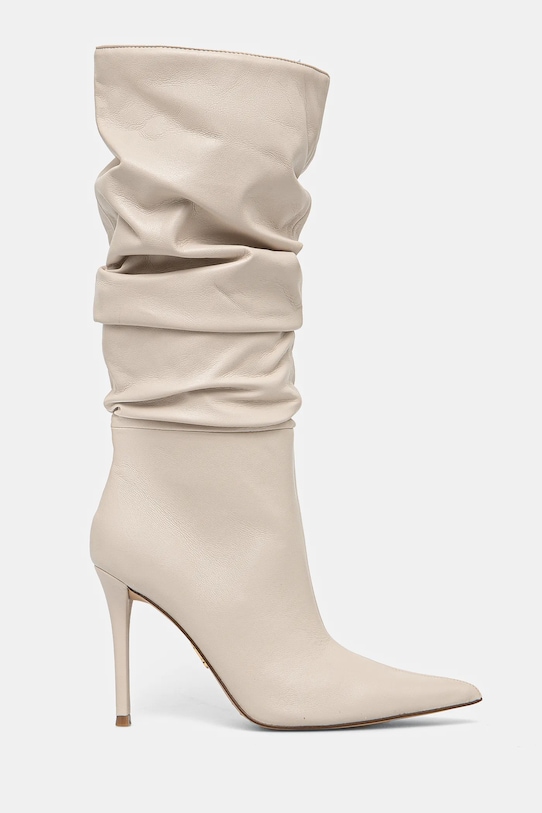 Vysoké čižmy Steve Madden Schmooze SM11003453.253 béžová AW24