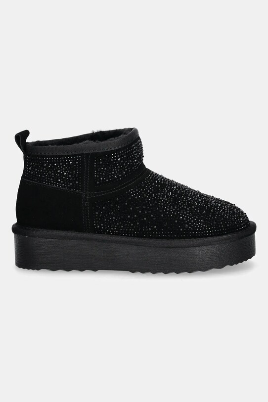 Steve Madden cizme de zapada din piele intoarsa Clydes SM11003465.02S negru AW24