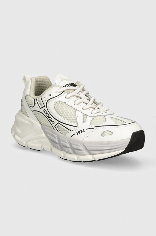 Iceberg sneakersy ICB-One tekstylny beżowy ID213708