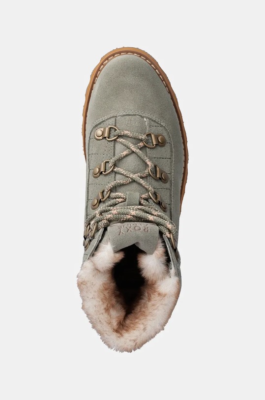 Замшевые кроссовки Roxy Bradie зелёный ARJB700758