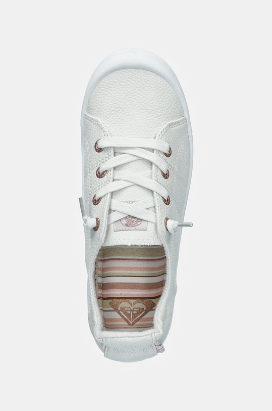 Sneakers boty Roxy Bayshore Plus bílá ARJS600569
