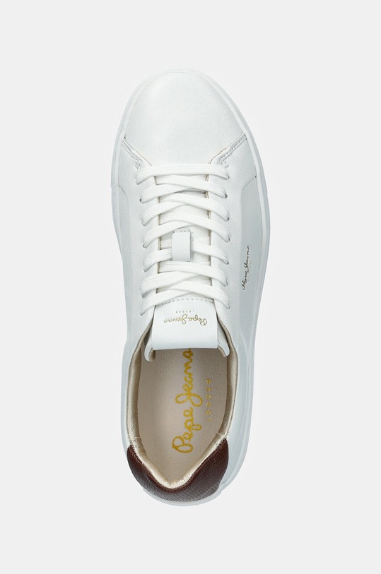 Шкіряні кросівки Pepe Jeans PLS00030 білий PLS00030