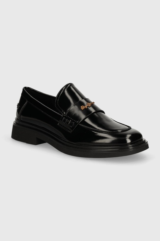 Pepe Jeans mocassini PLS10423 finta pelle verniciata nero PLS10423