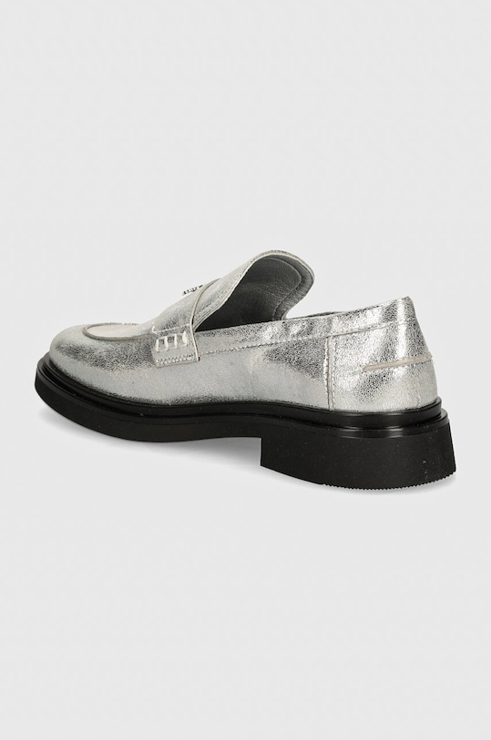 Obuwie Pepe Jeans mokasyny PLS10424 PLS10424 srebrny